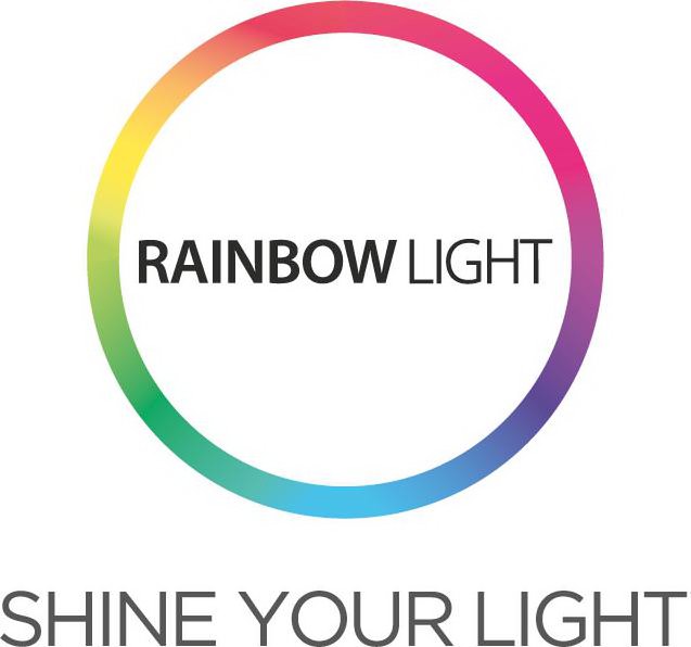 Trademark Logo RAINBOW LIGHT SHINE YOUR LIGHT