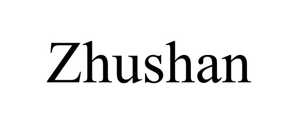 Trademark Logo ZHUSHAN