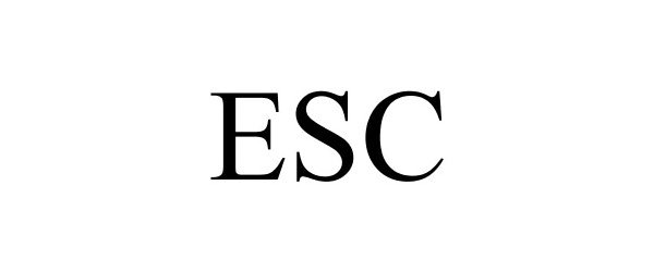 Trademark Logo ESC