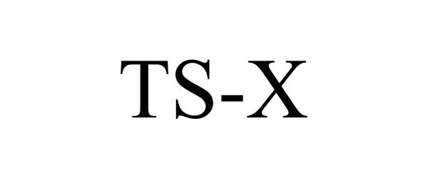 Trademark Logo TS-X