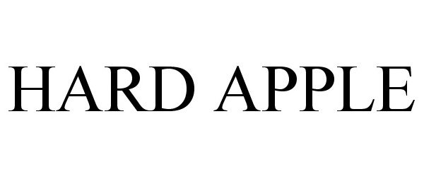Trademark Logo HARD APPLE