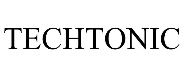 Trademark Logo TECHTONIC
