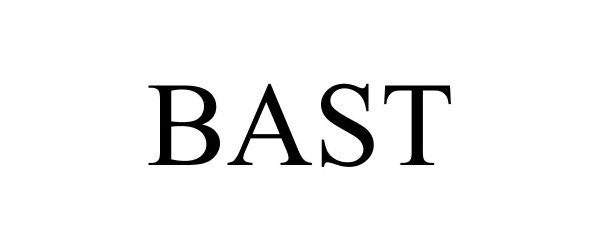 Trademark Logo BAST