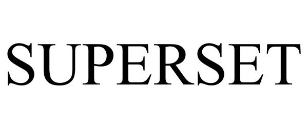 Trademark Logo SUPERSET