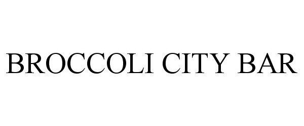  BROCCOLI CITY BAR