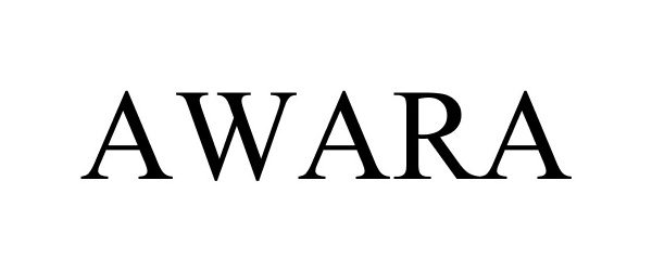 Trademark Logo AWARA