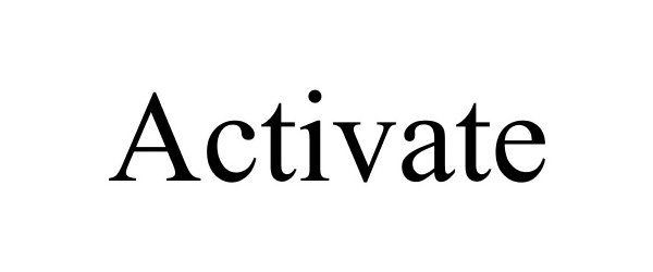 Trademark Logo ACTIVATE