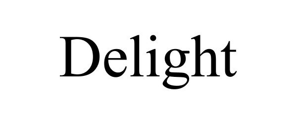 Trademark Logo DELIGHT