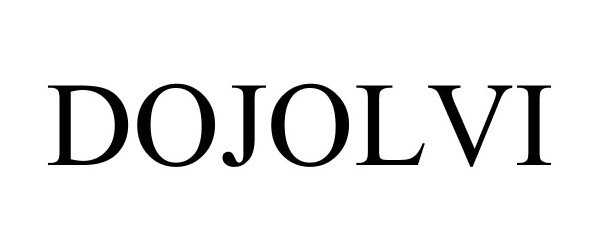 Trademark Logo DOJOLVI