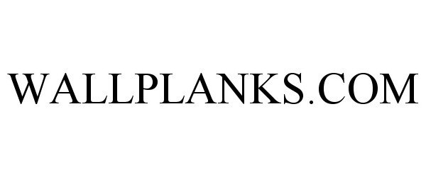 Trademark Logo WALLPLANKS.COM