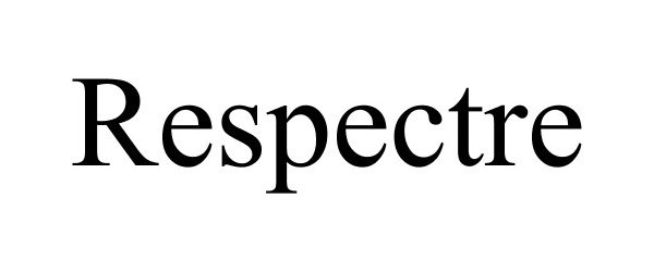 Trademark Logo RESPECTRE