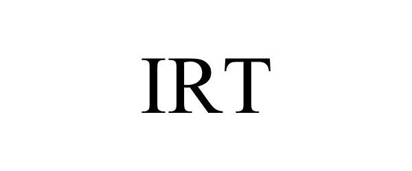 Trademark Logo IRT