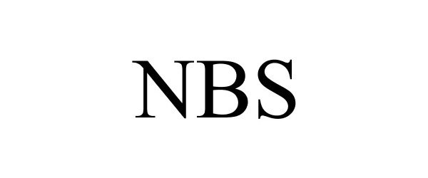 Trademark Logo NBS