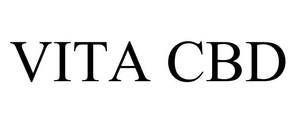 Trademark Logo VITA CBD