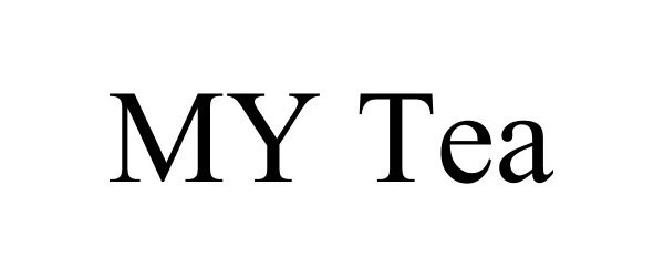 Trademark Logo MY TEA