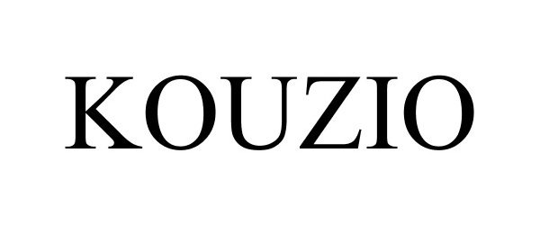 Trademark Logo KOUZIO