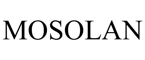 Trademark Logo MOSOLAN