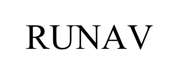 Trademark Logo RUNAV