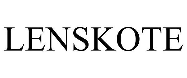 Trademark Logo LENSKOTE