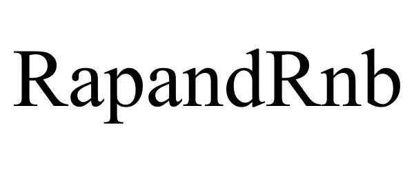 Trademark Logo RAPANDRNB
