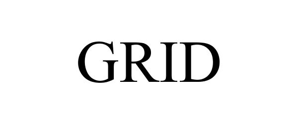 Trademark Logo GRID