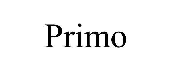 Trademark Logo PRIMO