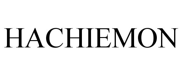 Trademark Logo HACHIEMON