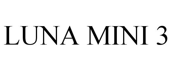 Trademark Logo LUNA MINI 3