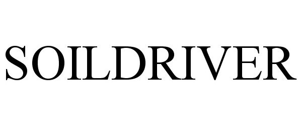 Trademark Logo SOILDRIVER