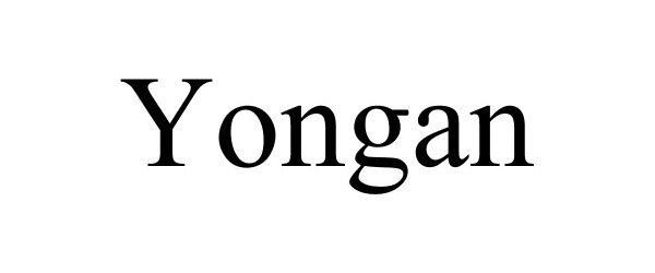 Trademark Logo YONGAN