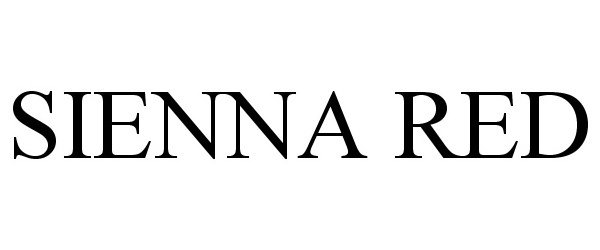 Trademark Logo SIENNA RED