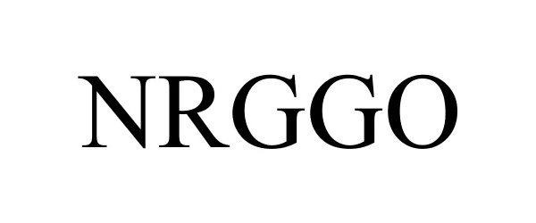 Trademark Logo NRGGO