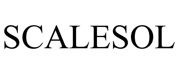 Trademark Logo SCALESOL