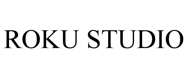 Trademark Logo ROKU STUDIO