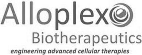 Trademark Logo ALLOPLEX BIOTHERAPEUTICS ENGINEERING ADVANCED CELLULAR THERAPIES