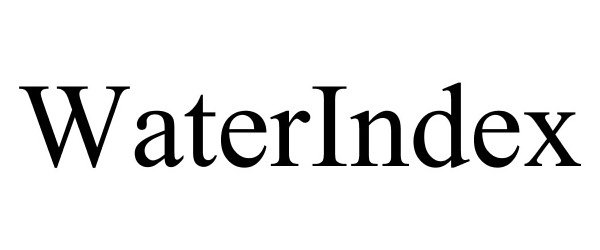 Trademark Logo WATERINDEX