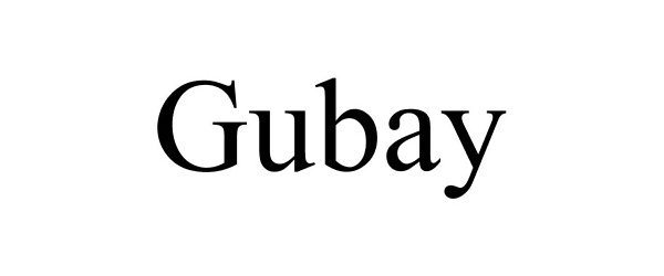 Trademark Logo GUBAY