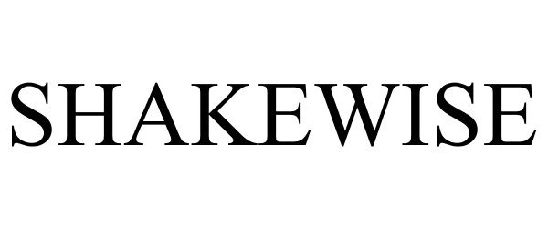 Trademark Logo SHAKEWISE