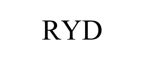 Trademark Logo RYD