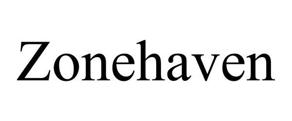 Trademark Logo ZONEHAVEN