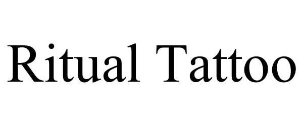 Trademark Logo RITUAL TATTOO