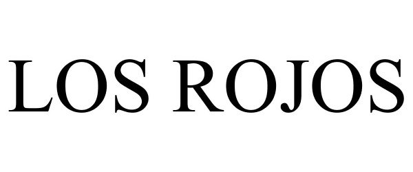 Trademark Logo LOS ROJOS