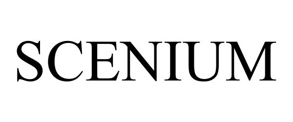 Trademark Logo SCENIUM