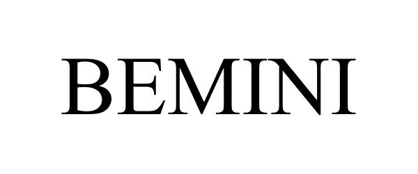 Trademark Logo BEMINI