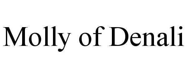 Trademark Logo MOLLY OF DENALI