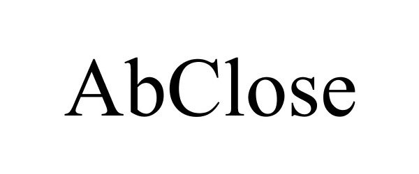 Trademark Logo ABCLOSE