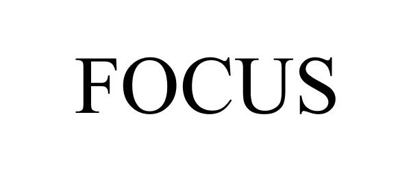 Trademark Logo FOCUS