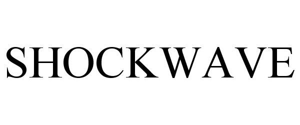 Trademark Logo SHOCKWAVE