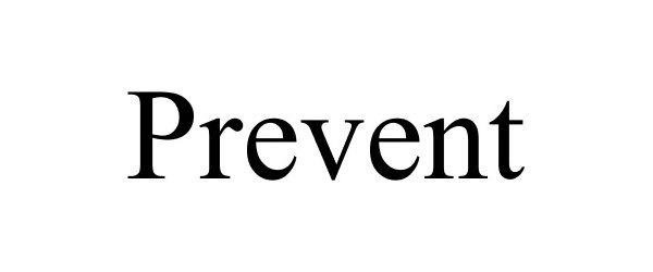 Trademark Logo PREVENT