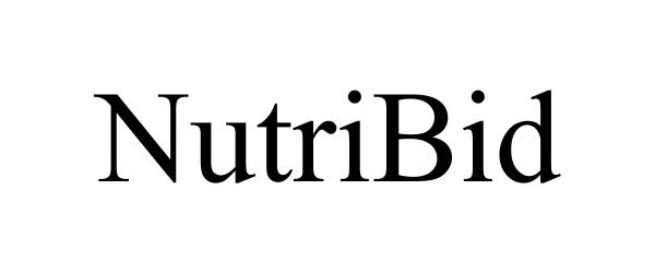 Trademark Logo NUTRIBID